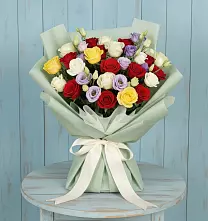 Букет цветов из:  Розы #REPLACE_PRED# Завьялово