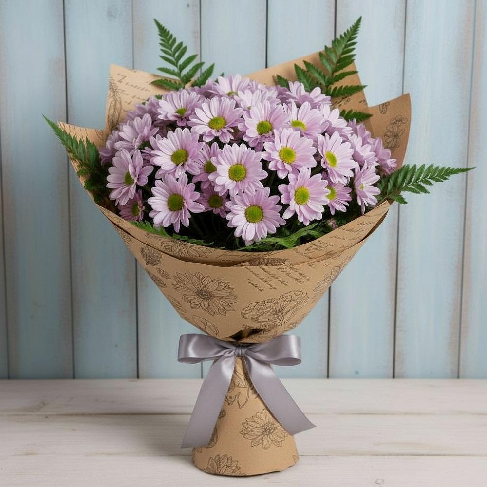 Букет цветов из: Хризантемы в Завьялово