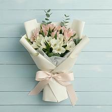 Букет цветов из:  Альстромерии в Завьялово