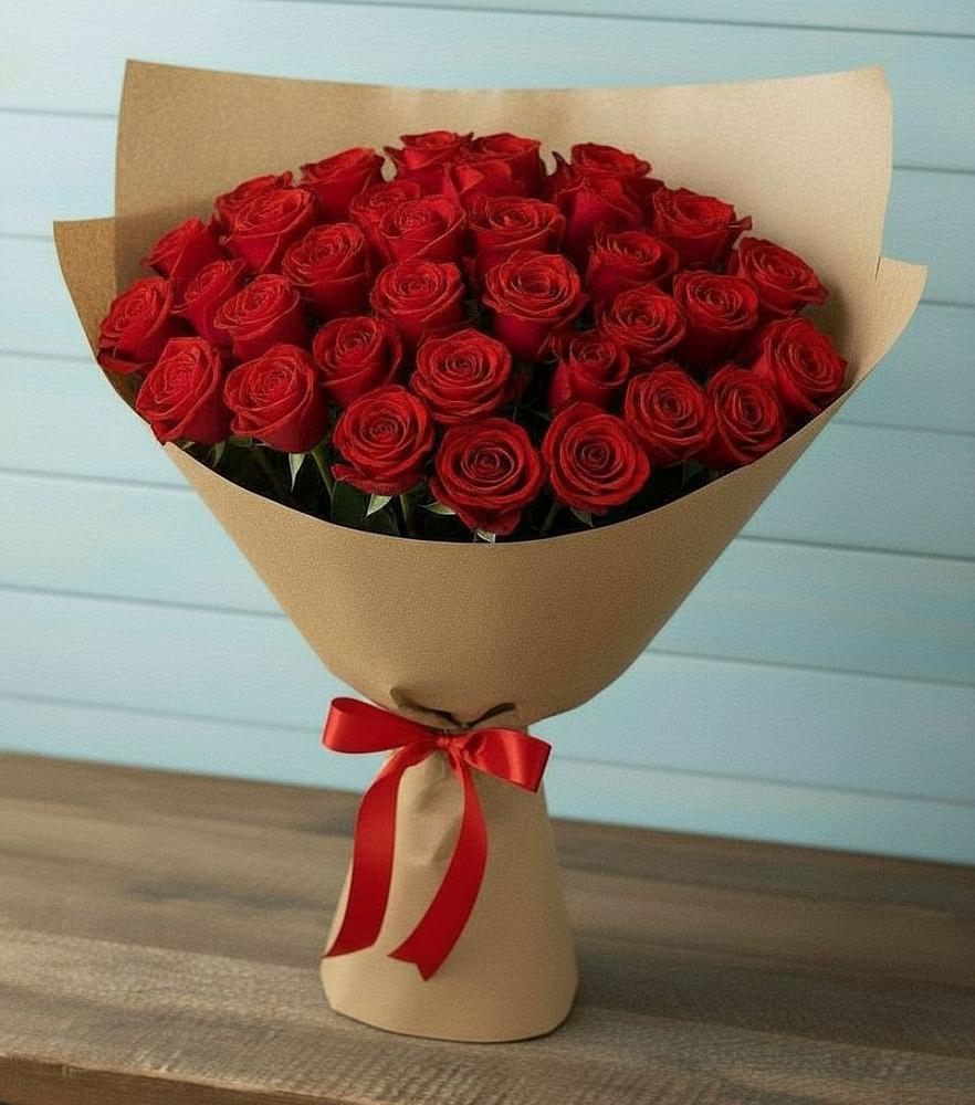 Букет Красные розы Милано в Завьялово