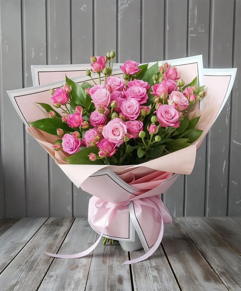 Букет Розовый кустик в Завьялово