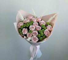 Букет цветов из:  Розы и Хризантемы #REPLACE_PRED# Завьялово