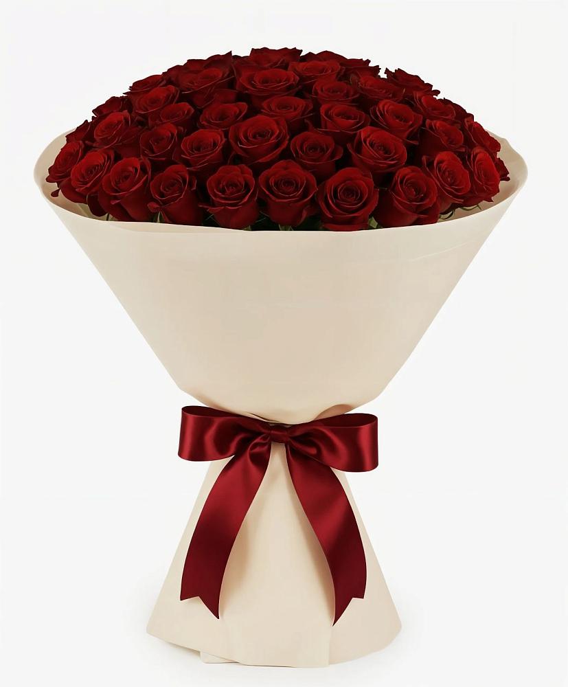 Букет 101 Бордовая роза Блэк Бакарра в Завьялово