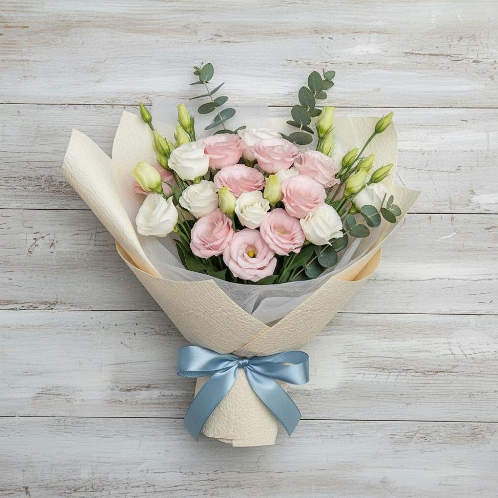 Букет цветов из: Лизиантусы в Завьялово